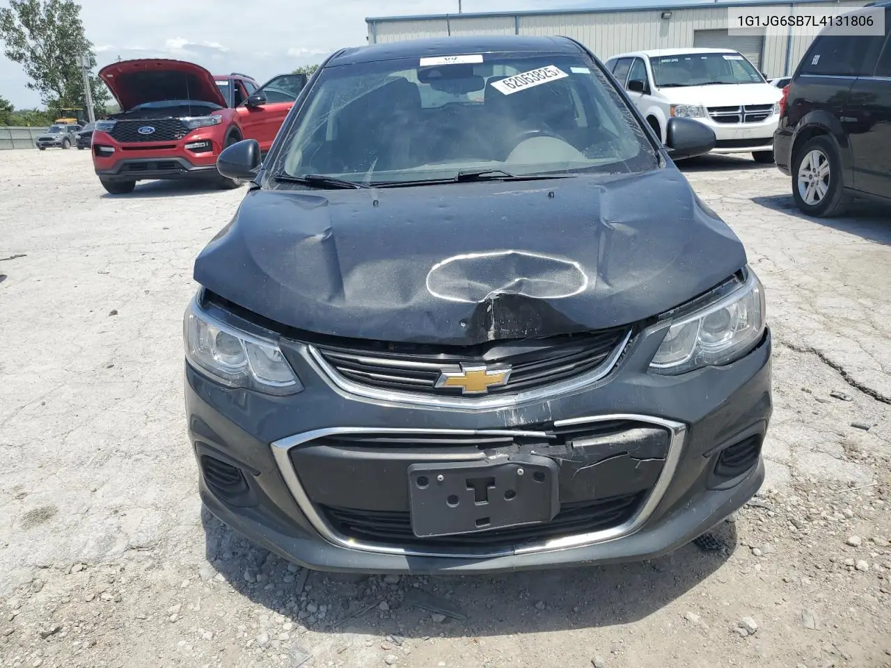 2020 Chevrolet Sonic VIN: 1G1JG6SB7L4131806 Lot: 62063825