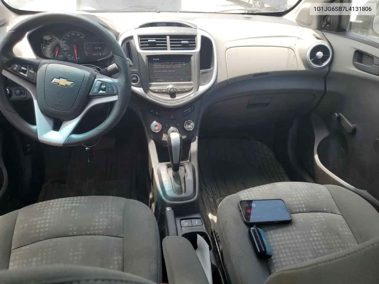 2020 Chevrolet Sonic VIN: 1G1JG6SB7L4131806 Lot: 62063825