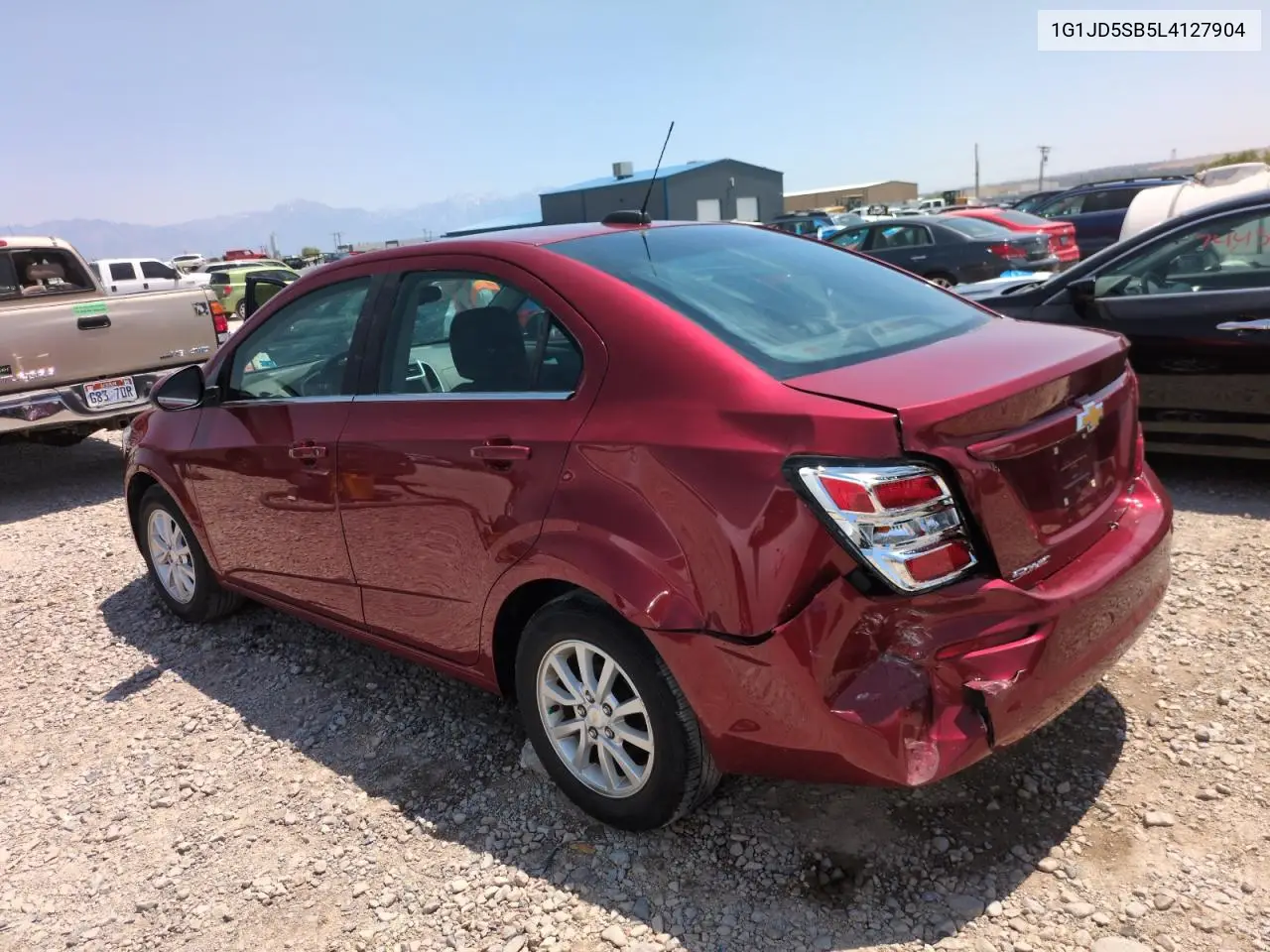 2020 Chevrolet Sonic Lt VIN: 1G1JD5SB5L4127904 Lot: 62487345