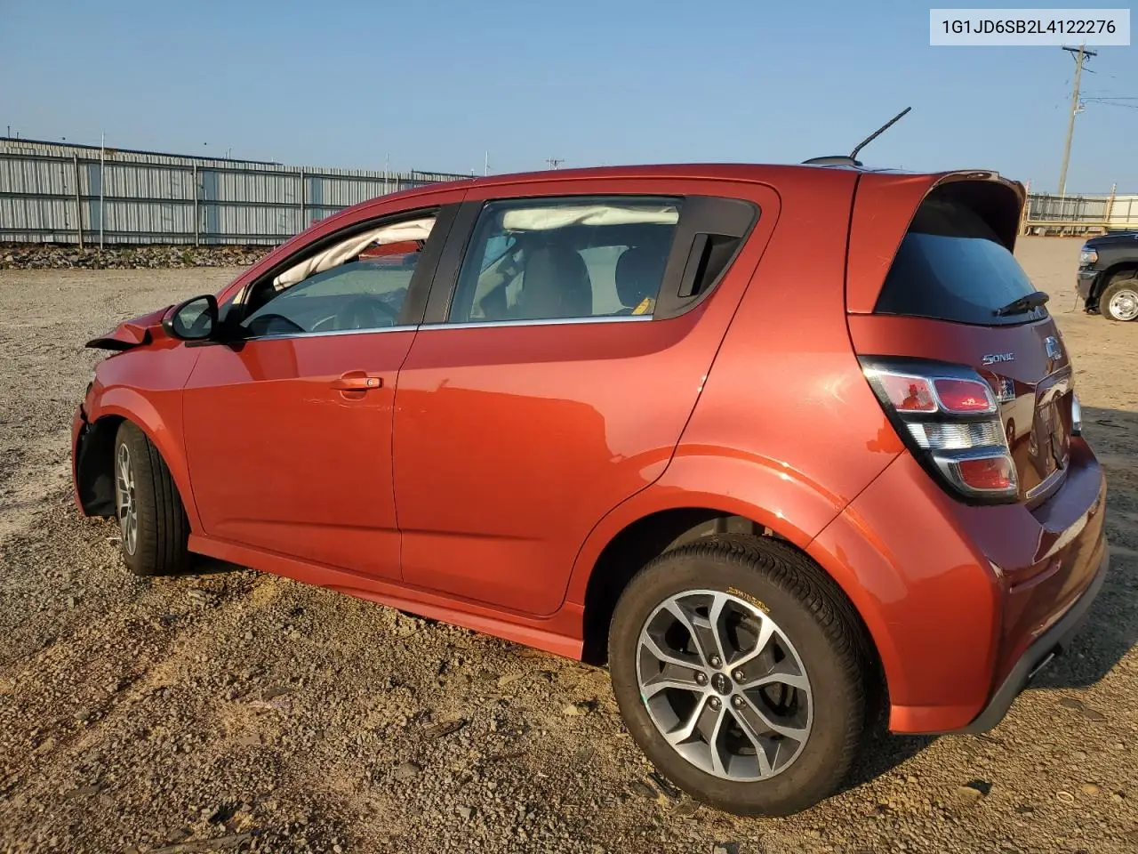 2020 Chevrolet Sonic Lt VIN: 1G1JD6SB2L4122276 Lot: 62630235