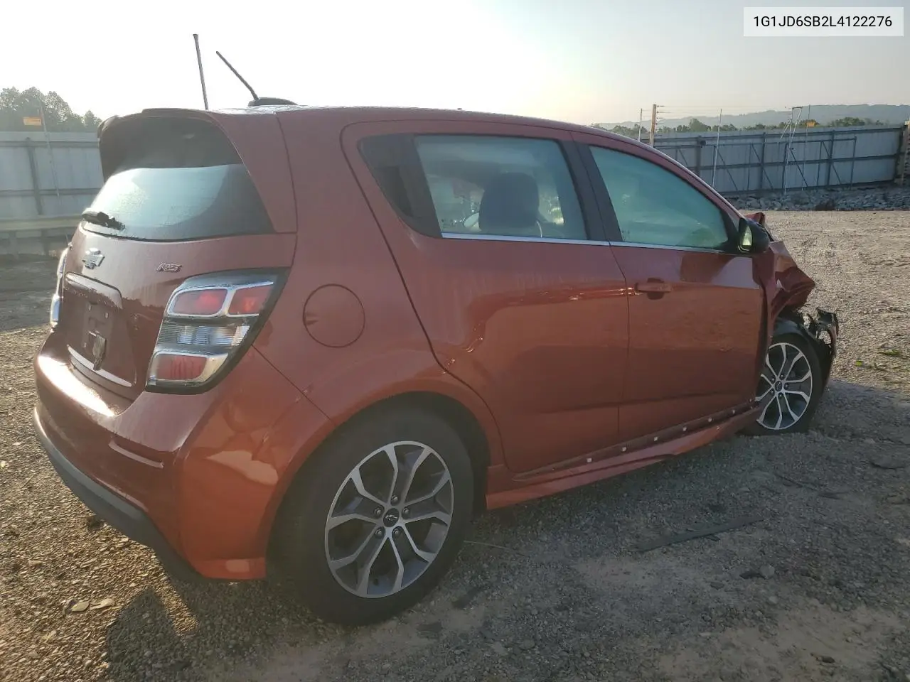 2020 Chevrolet Sonic Lt VIN: 1G1JD6SB2L4122276 Lot: 62630235