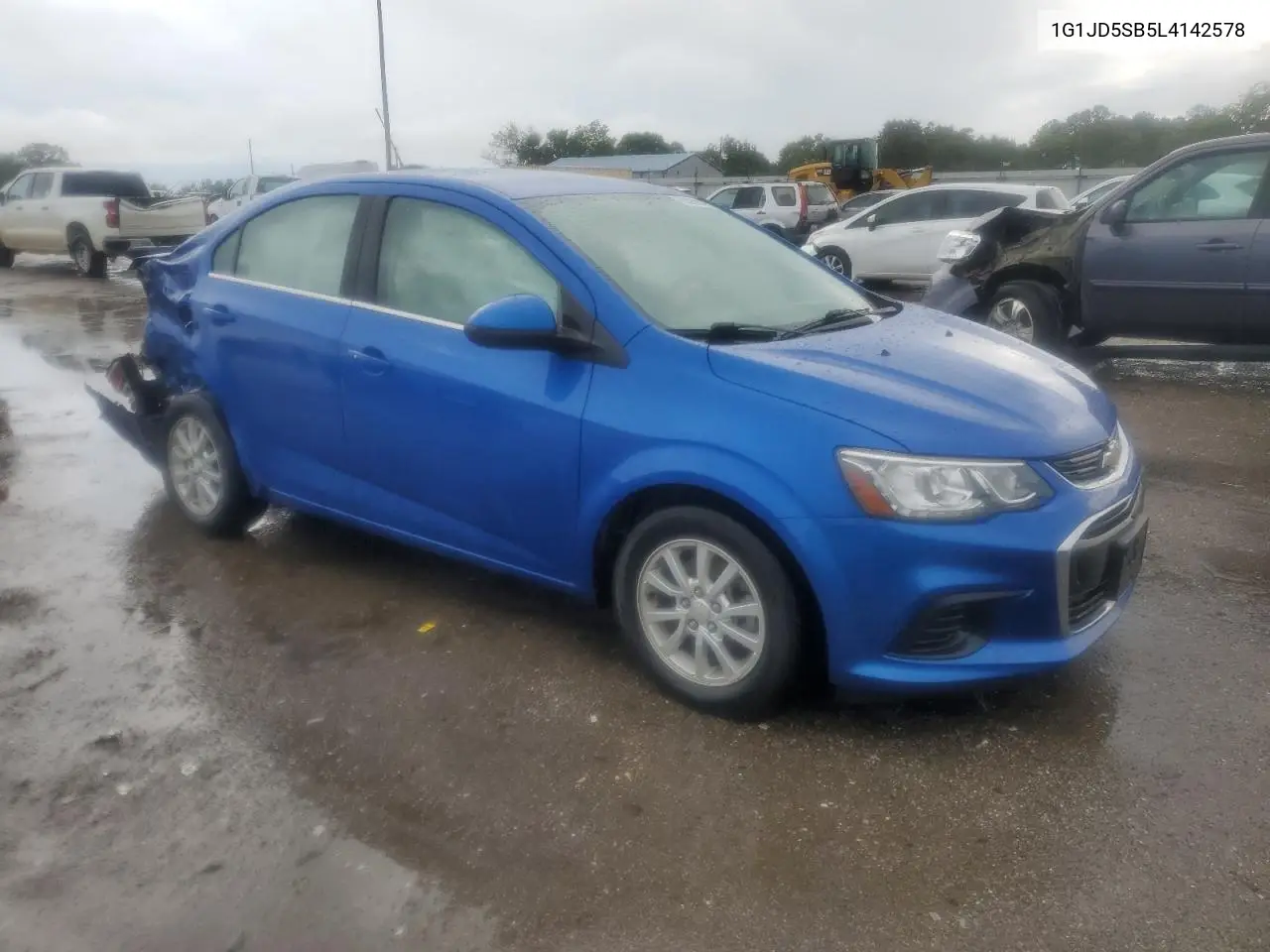 2020 Chevrolet Sonic Lt VIN: 1G1JD5SB5L4142578 Lot: 63000405