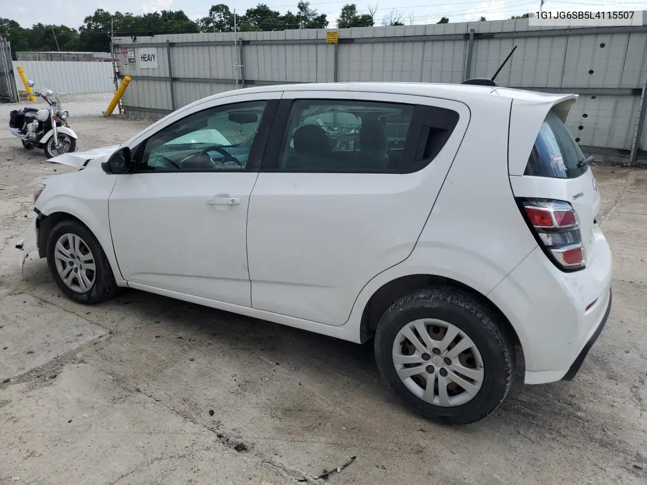 2020 Chevrolet Sonic VIN: 1G1JG6SB5L4115507 Lot: 63002645