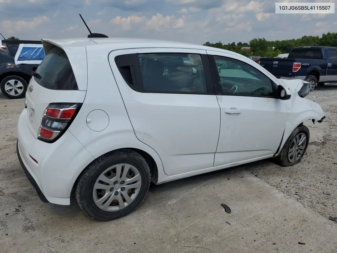 2020 Chevrolet Sonic VIN: 1G1JG6SB5L4115507 Lot: 63002645