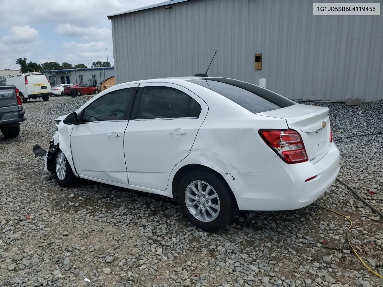 2020 Chevrolet Sonic Lt VIN: 1G1JD5SB6L4119455 Lot: 63158295