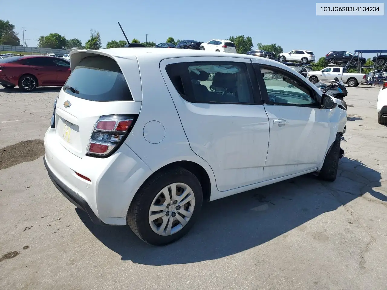 2020 Chevrolet Sonic VIN: 1G1JG6SB3L4134234 Lot: 63408645
