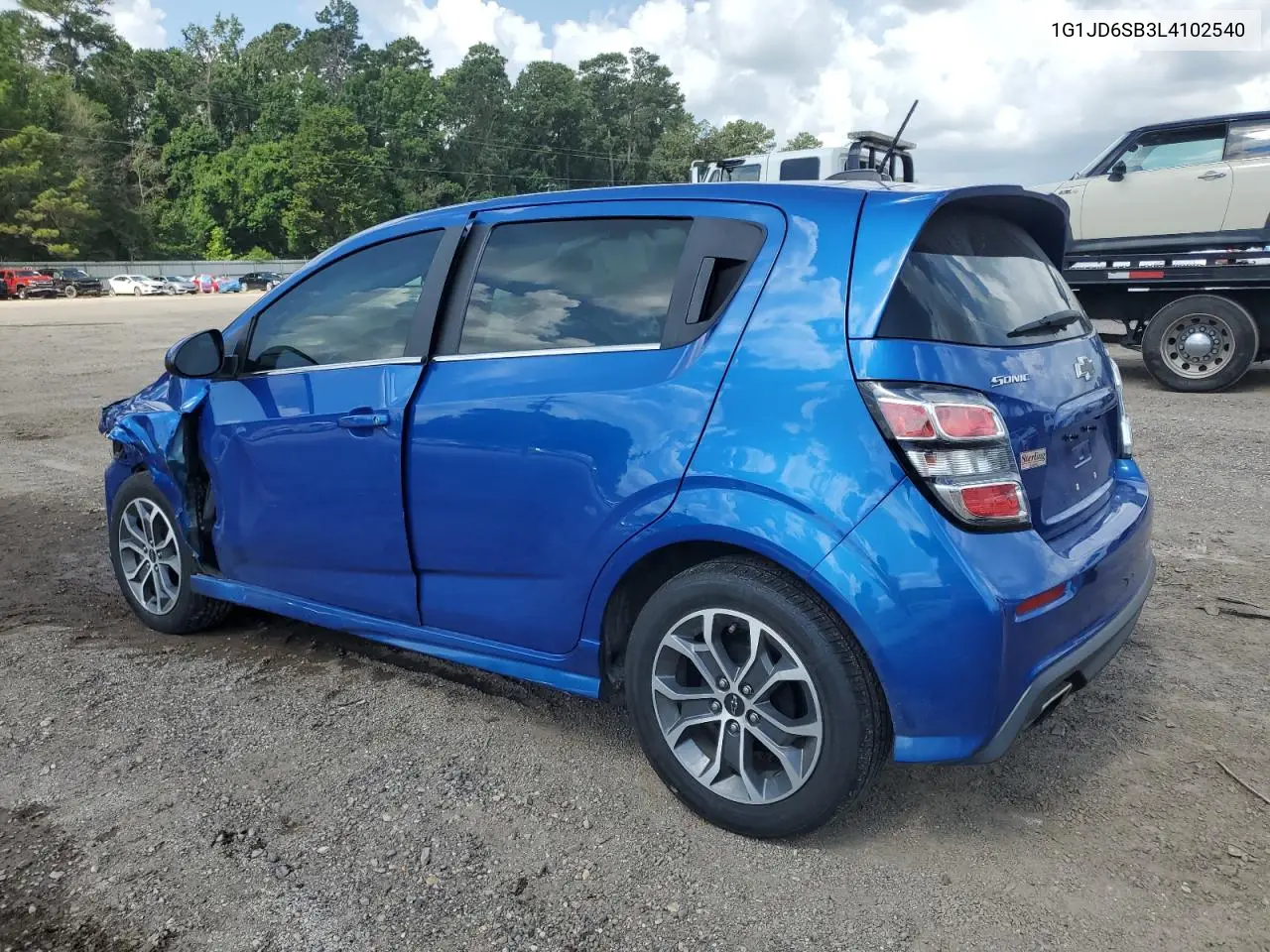 2020 Chevrolet Sonic Lt VIN: 1G1JD6SB3L4102540 Lot: 63662965