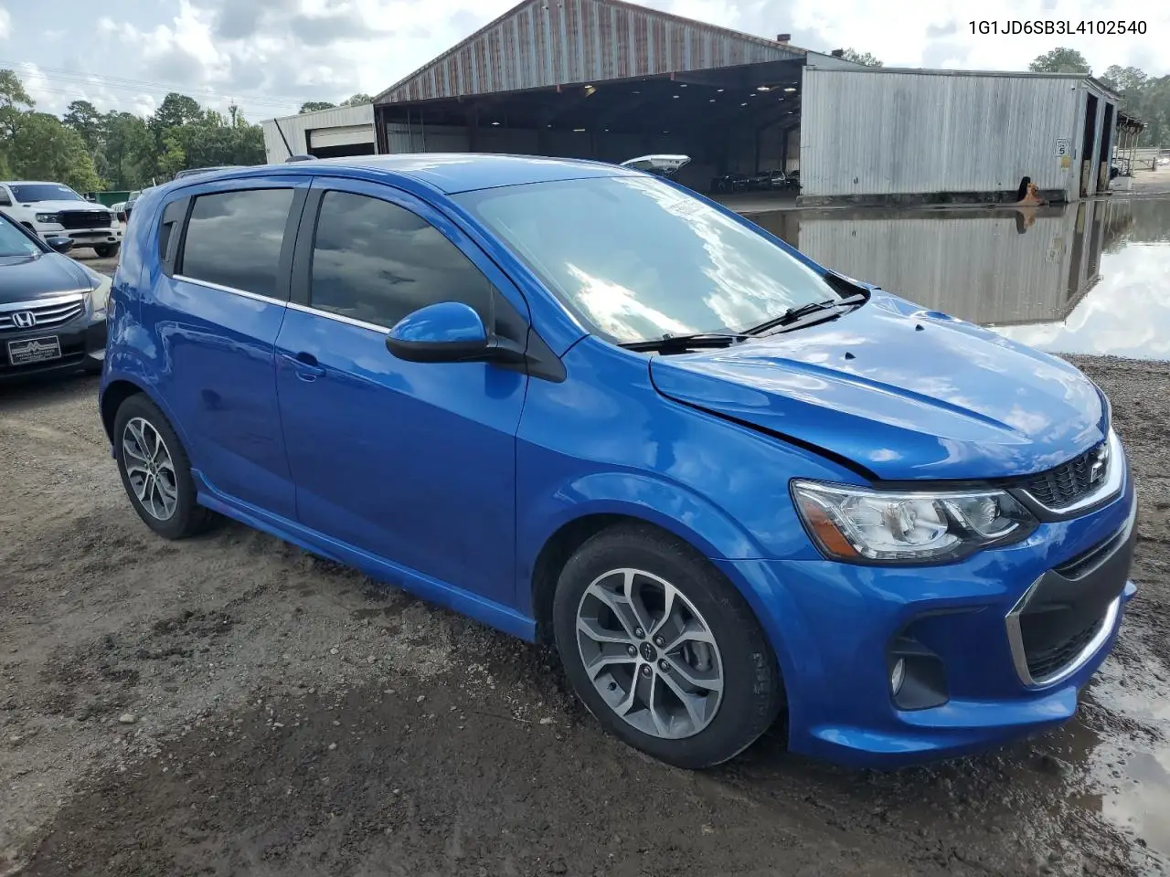 2020 Chevrolet Sonic Lt VIN: 1G1JD6SB3L4102540 Lot: 63662965