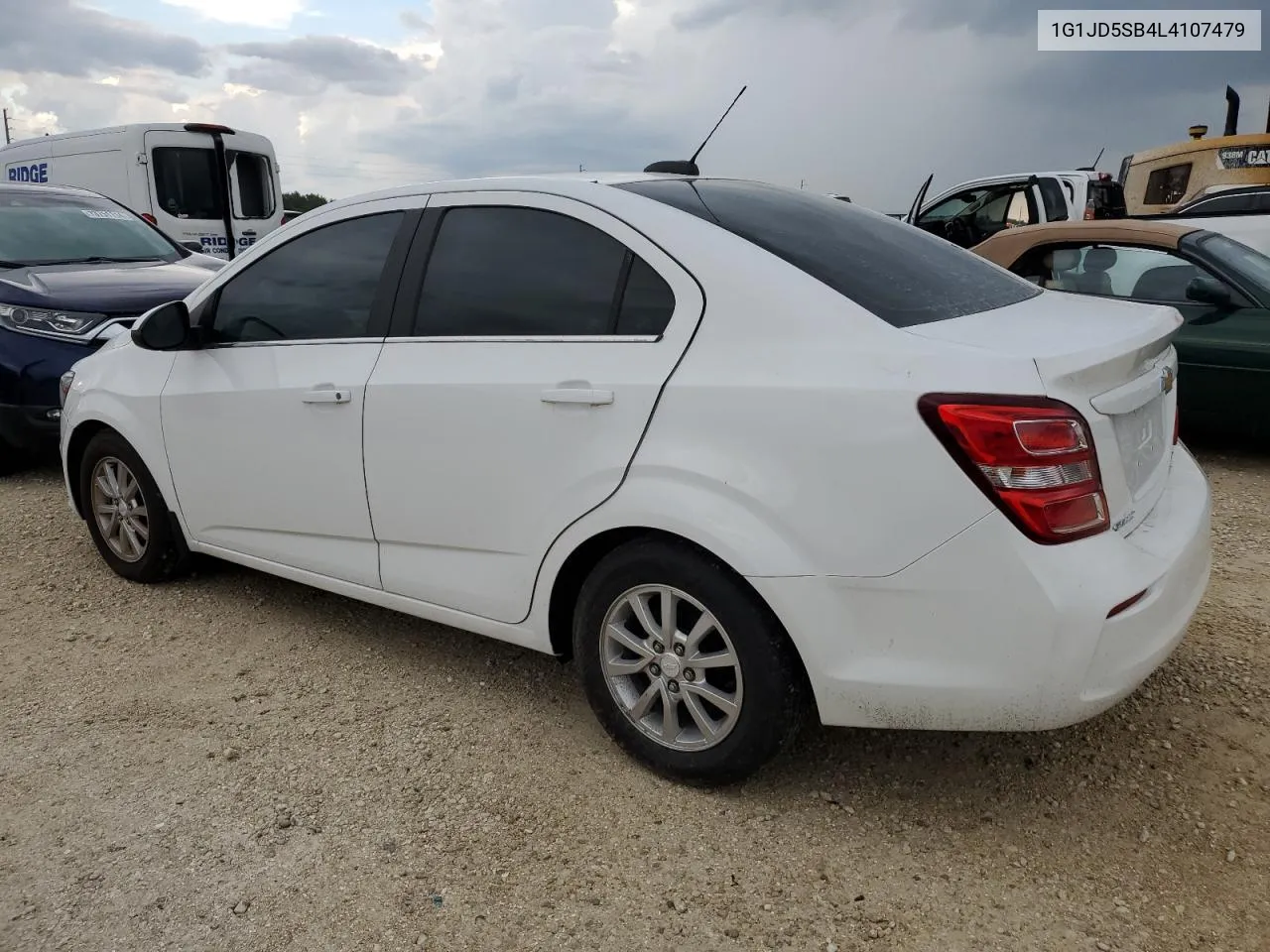 2020 Chevrolet Sonic Lt VIN: 1G1JD5SB4L4107479 Lot: 77042284