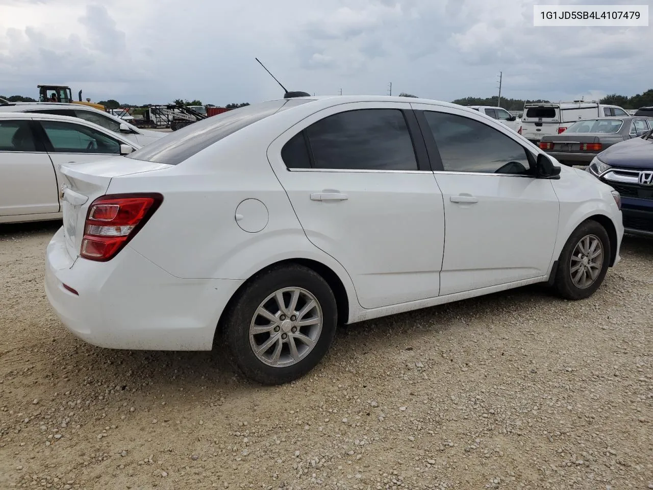 2020 Chevrolet Sonic Lt VIN: 1G1JD5SB4L4107479 Lot: 77042284
