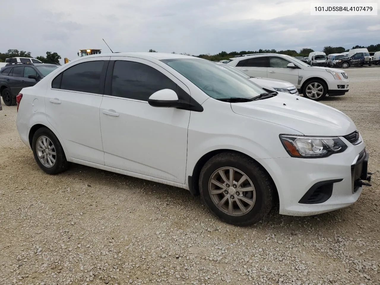 2020 Chevrolet Sonic Lt VIN: 1G1JD5SB4L4107479 Lot: 77042284