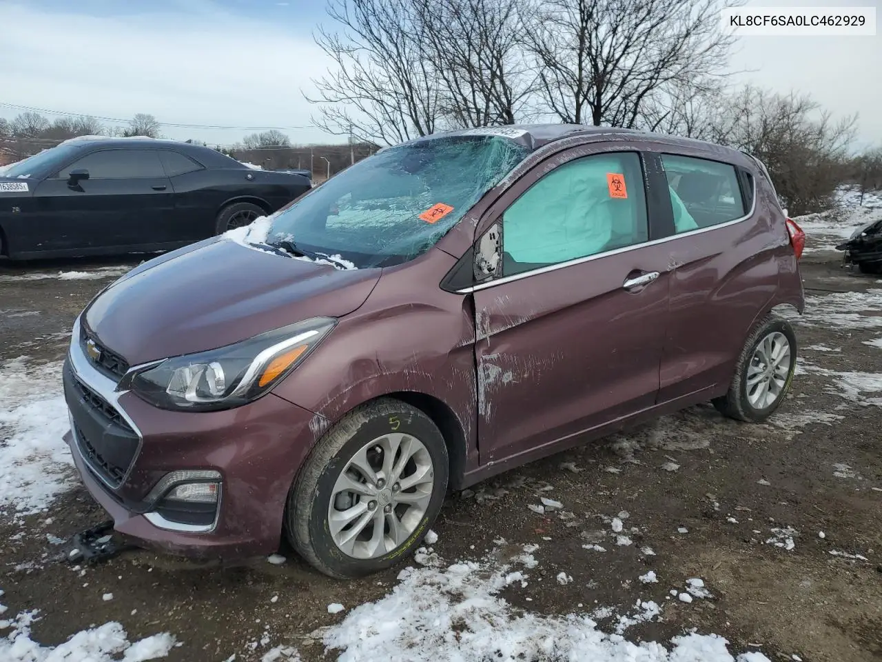 2020 Chevrolet Spark 2Lt VIN: KL8CF6SA0LC462929 Lot: 88101645