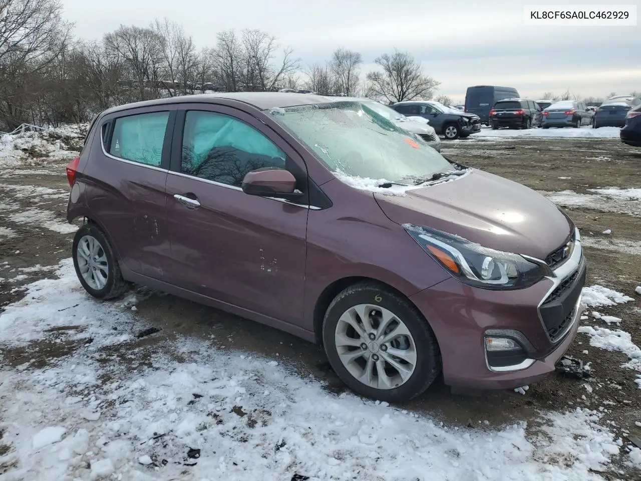 2020 Chevrolet Spark 2Lt VIN: KL8CF6SA0LC462929 Lot: 88101645