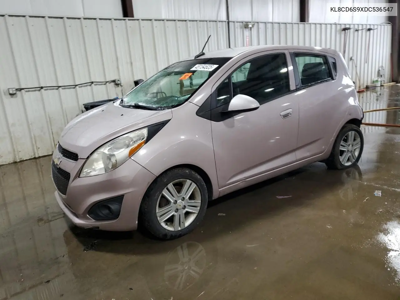 2013 Chevrolet Spark 1Lt VIN: KL8CD6S9XDC536547 Lot: 48154625