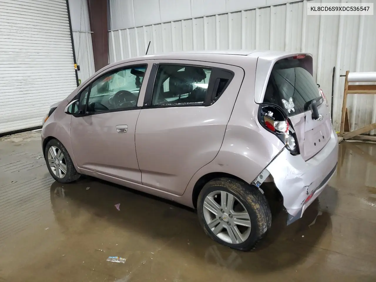 2013 Chevrolet Spark 1Lt VIN: KL8CD6S9XDC536547 Lot: 48154625