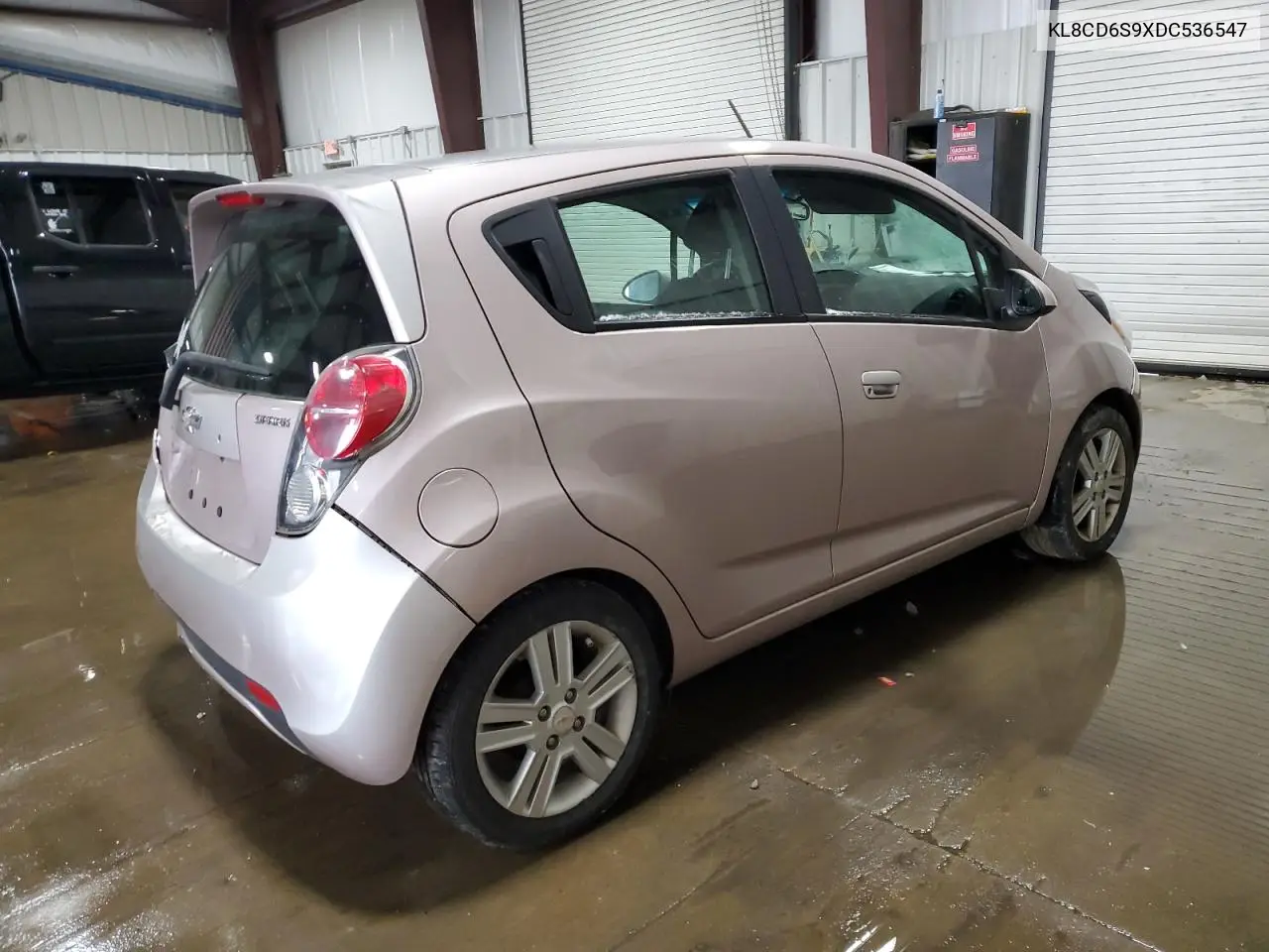 2013 Chevrolet Spark 1Lt VIN: KL8CD6S9XDC536547 Lot: 48154625