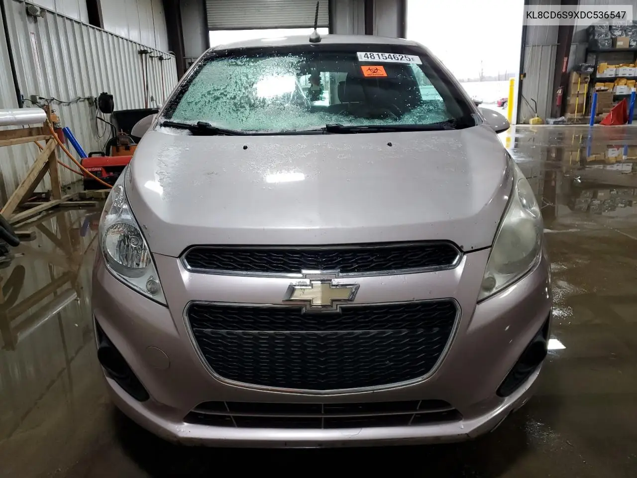 2013 Chevrolet Spark 1Lt VIN: KL8CD6S9XDC536547 Lot: 48154625
