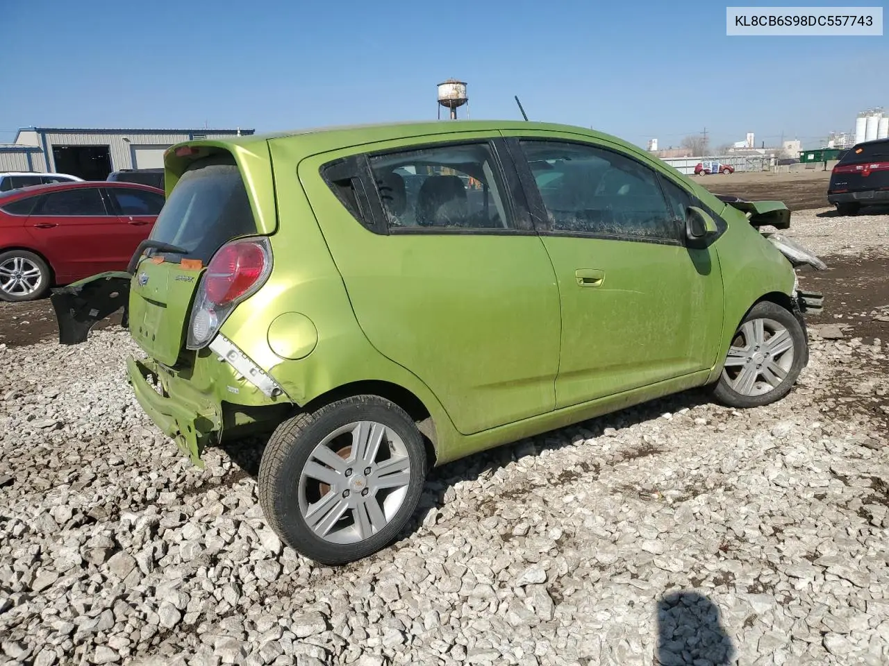 2013 Chevrolet Spark Ls VIN: KL8CB6S98DC557743 Lot: 48761625