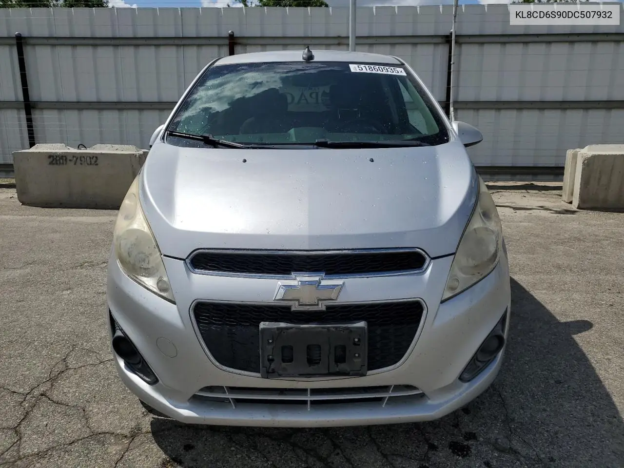 2013 Chevrolet Spark 1Lt VIN: KL8CD6S90DC507932 Lot: 51860935