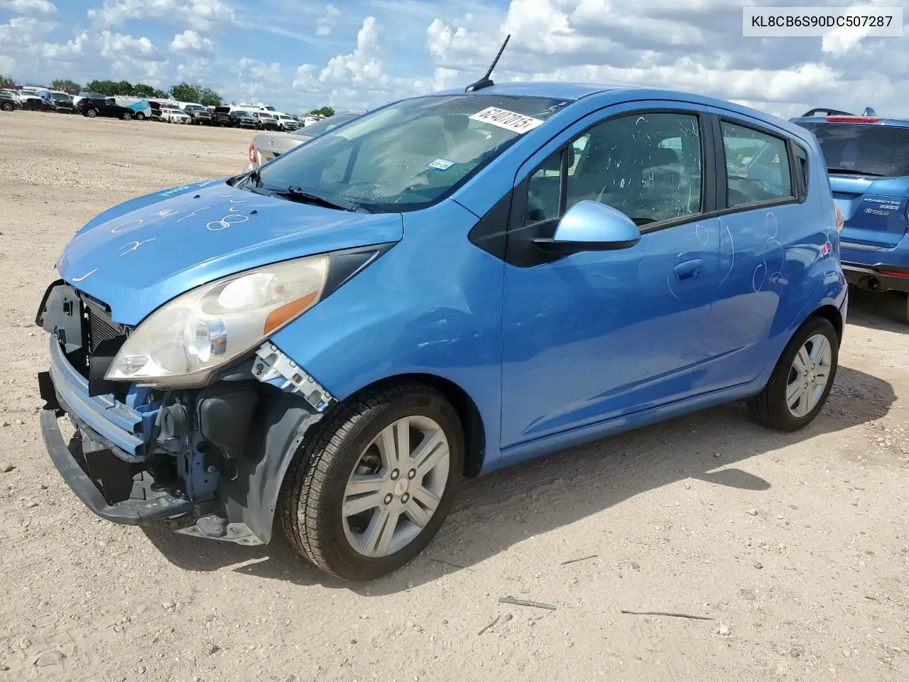 2013 Chevrolet Spark Ls VIN: KL8CB6S90DC507287 Lot: 62407015