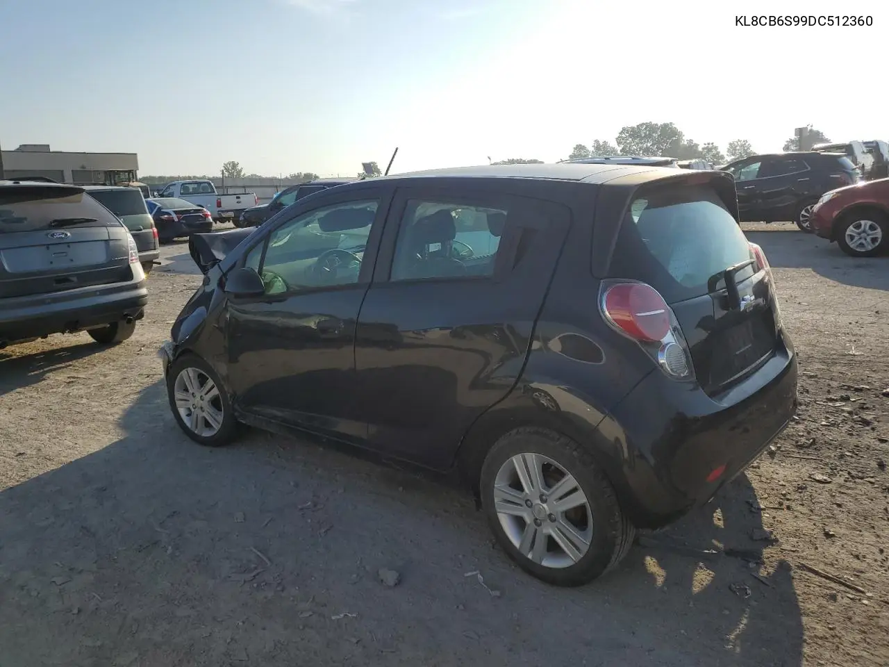 2013 Chevrolet Spark Ls VIN: KL8CB6S99DC512360 Lot: 62450915