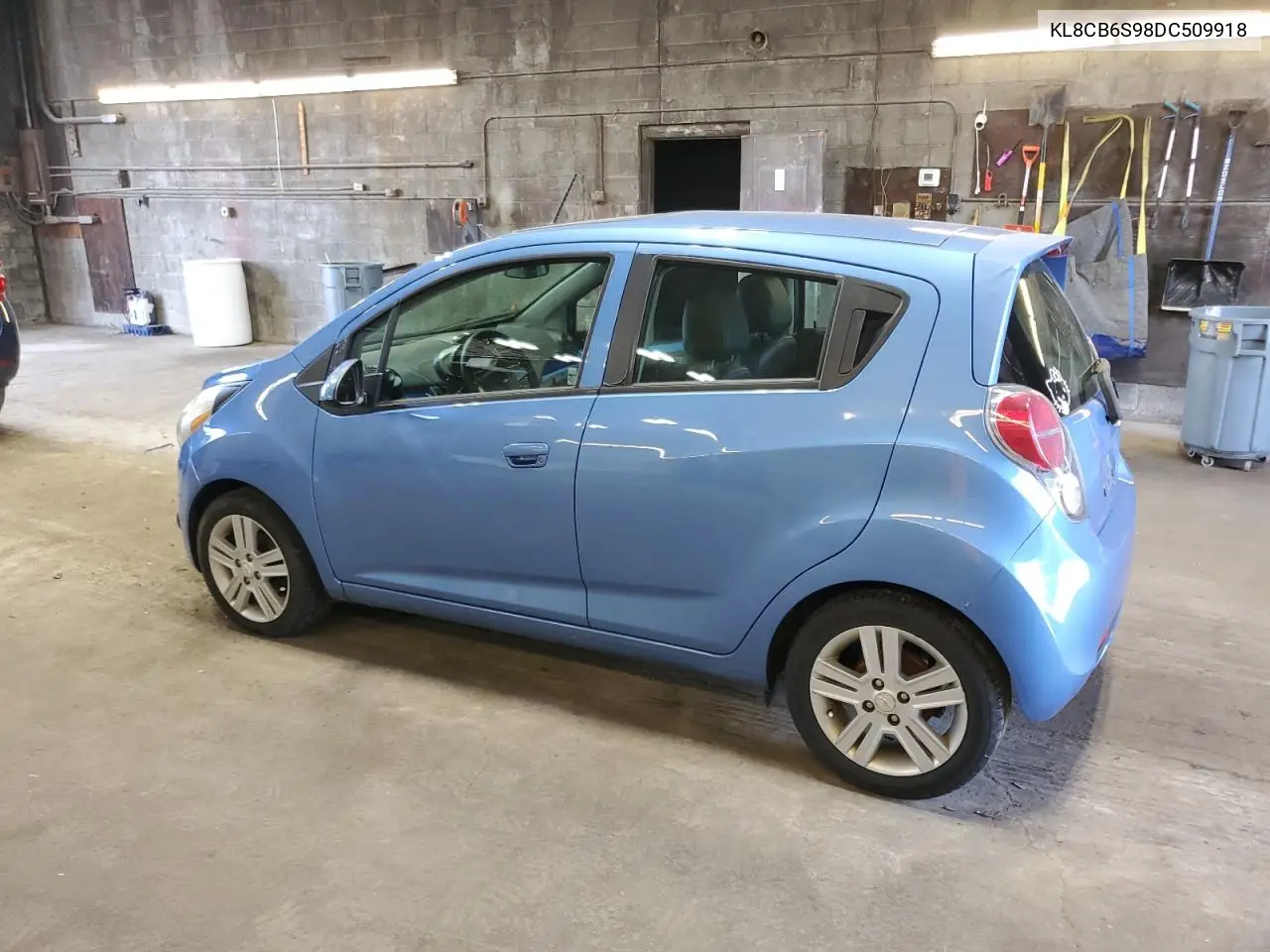 2013 Chevrolet Spark Ls VIN: KL8CB6S98DC509918 Lot: 62914475