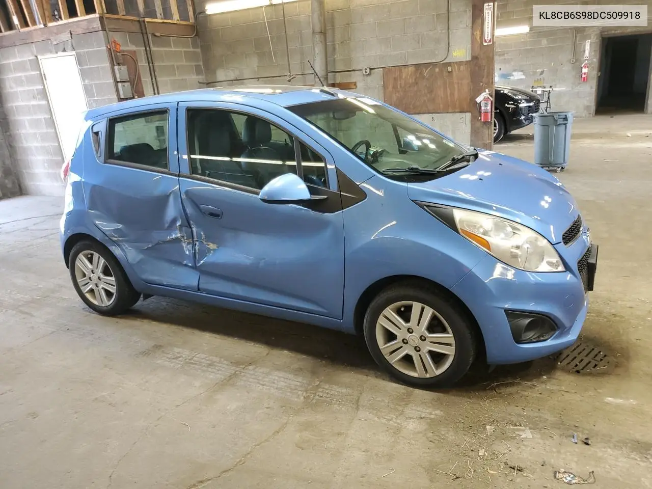 2013 Chevrolet Spark Ls VIN: KL8CB6S98DC509918 Lot: 62914475