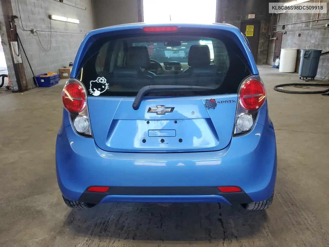 2013 Chevrolet Spark Ls VIN: KL8CB6S98DC509918 Lot: 62914475