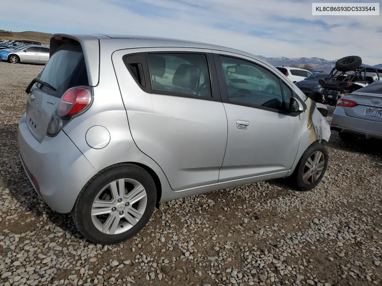 2013 Chevrolet Spark Ls VIN: KL8CB6S93DC533544 Lot: 82287684