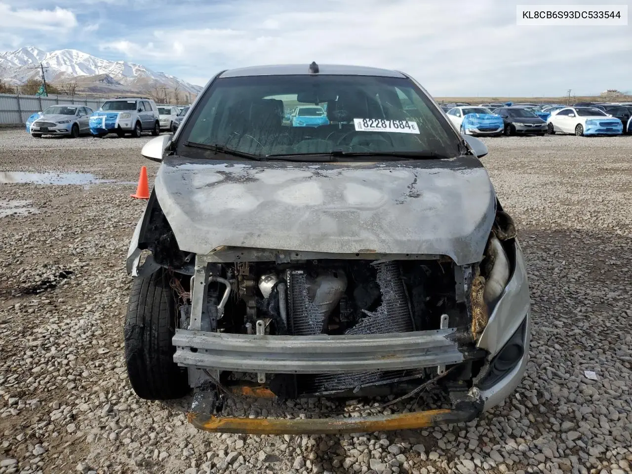 2013 Chevrolet Spark Ls VIN: KL8CB6S93DC533544 Lot: 82287684