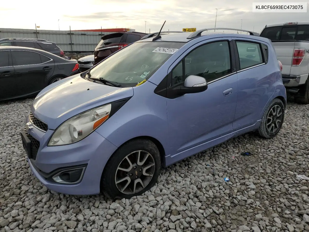 2014 Chevrolet Spark 2Lt VIN: KL8CF6S93EC473075 Lot: 42625405