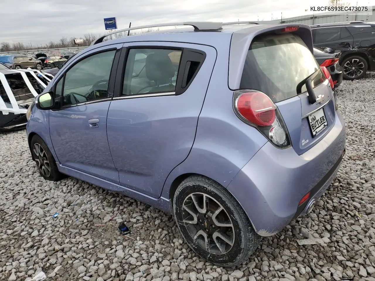 2014 Chevrolet Spark 2Lt VIN: KL8CF6S93EC473075 Lot: 42625405