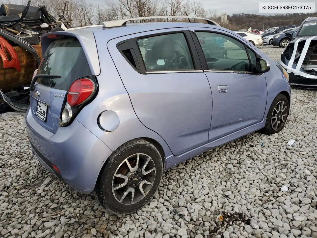 2014 Chevrolet Spark 2Lt VIN: KL8CF6S93EC473075 Lot: 42625405