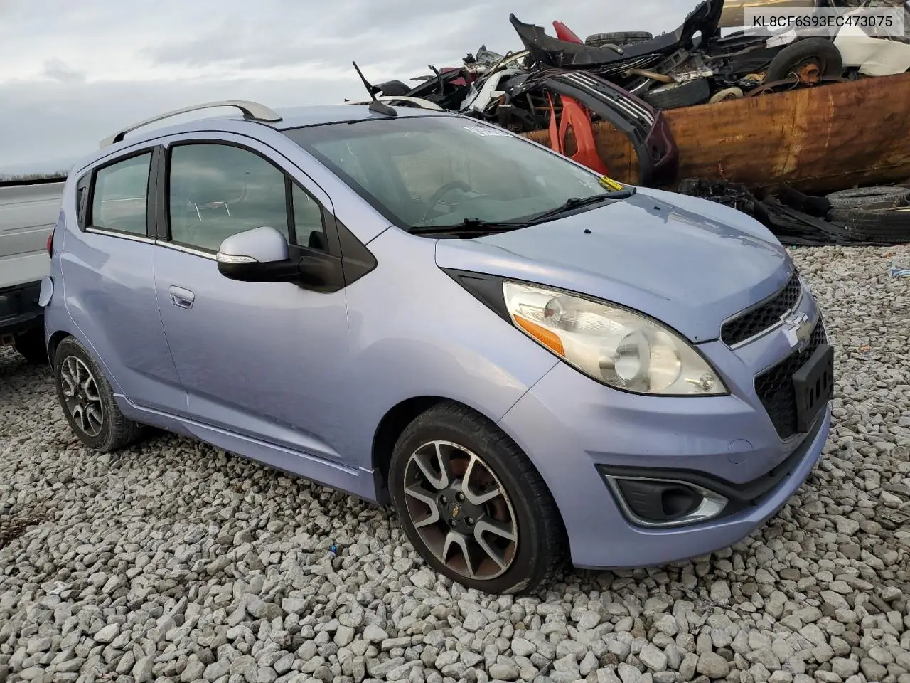 2014 Chevrolet Spark 2Lt VIN: KL8CF6S93EC473075 Lot: 42625405