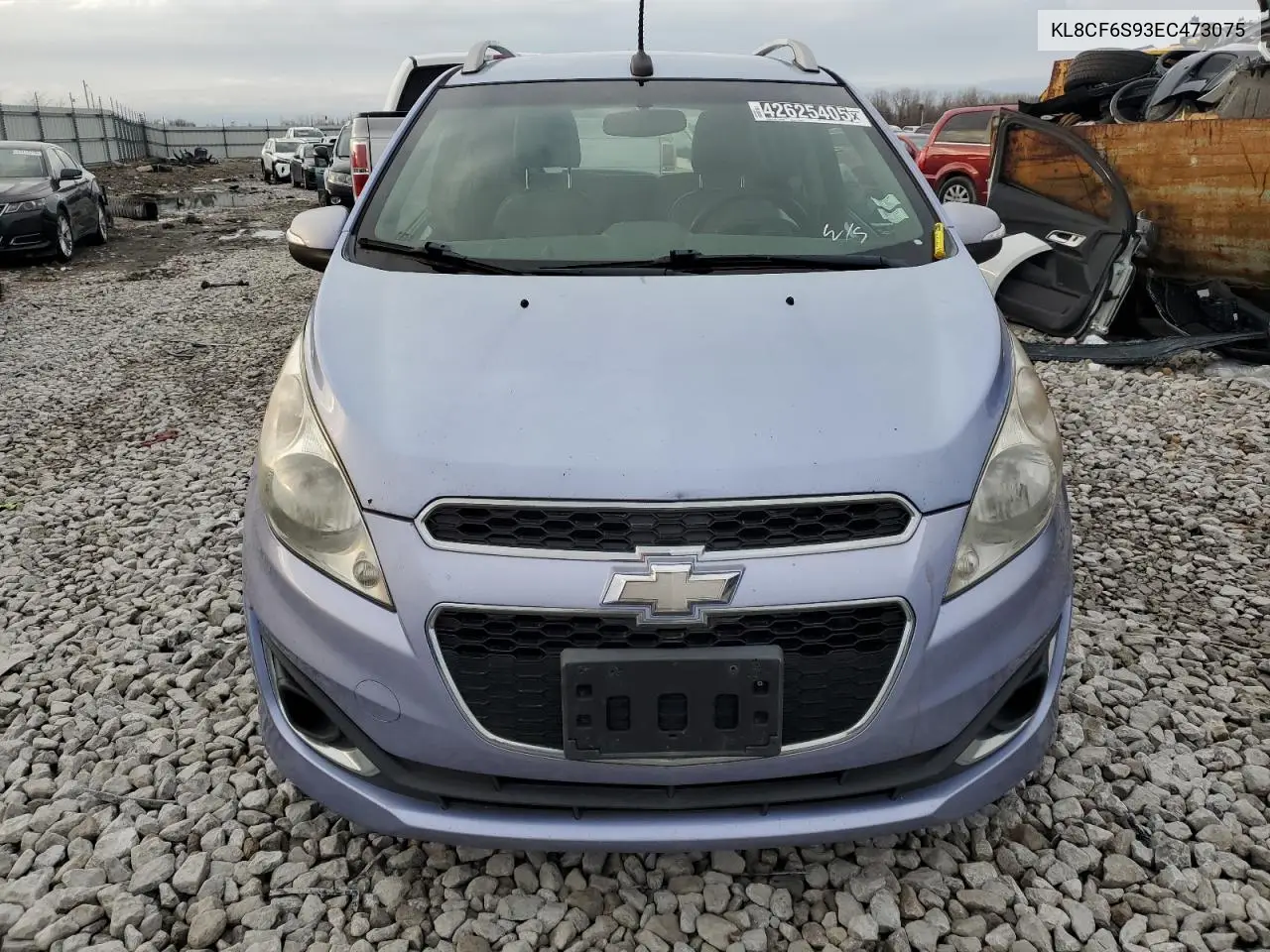 2014 Chevrolet Spark 2Lt VIN: KL8CF6S93EC473075 Lot: 42625405