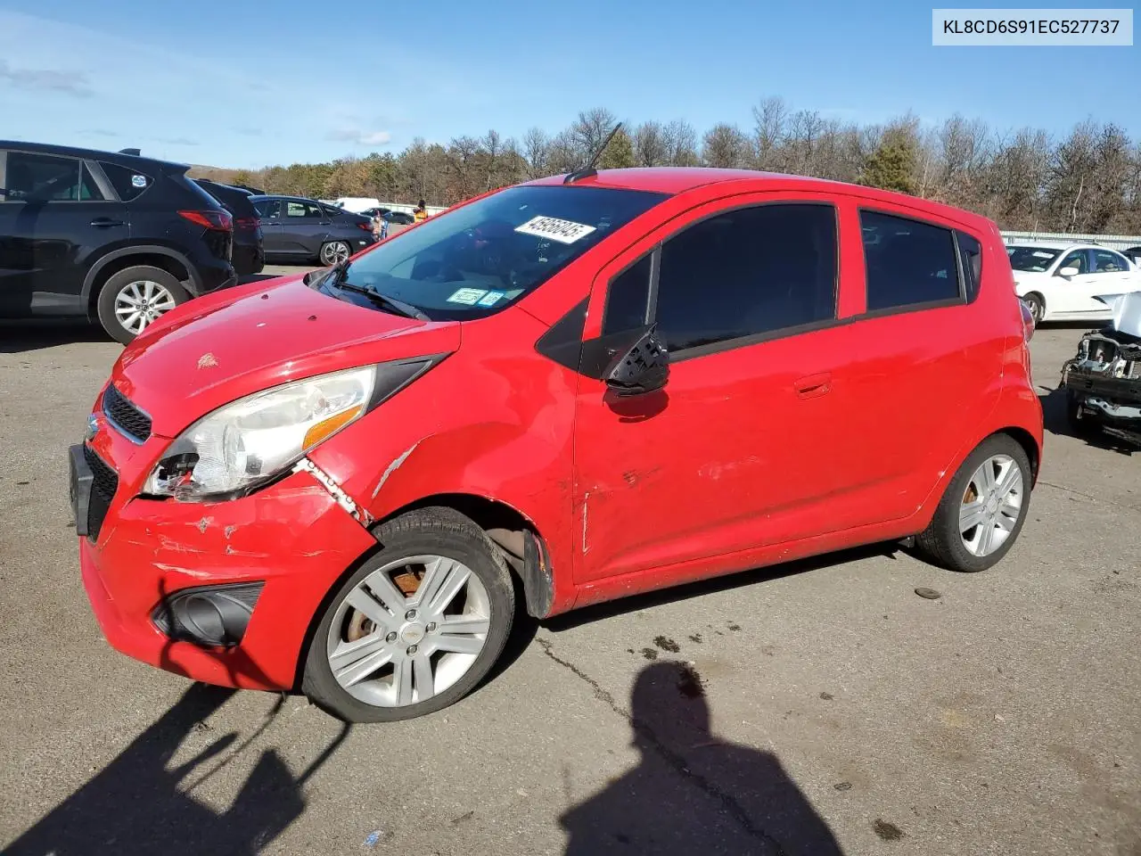 2014 Chevrolet Spark 1Lt VIN: KL8CD6S91EC527737 Lot: 45956045