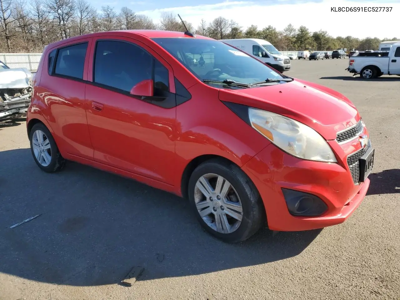 2014 Chevrolet Spark 1Lt VIN: KL8CD6S91EC527737 Lot: 45956045