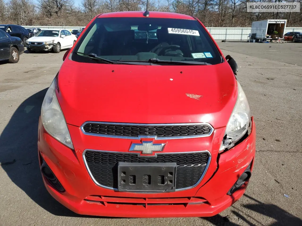 2014 Chevrolet Spark 1Lt VIN: KL8CD6S91EC527737 Lot: 45956045