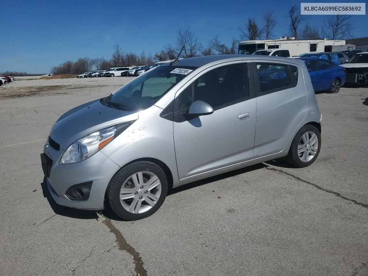 2014 Chevrolet Spark Ls VIN: KL8CA6S99EC583692 Lot: 47758285