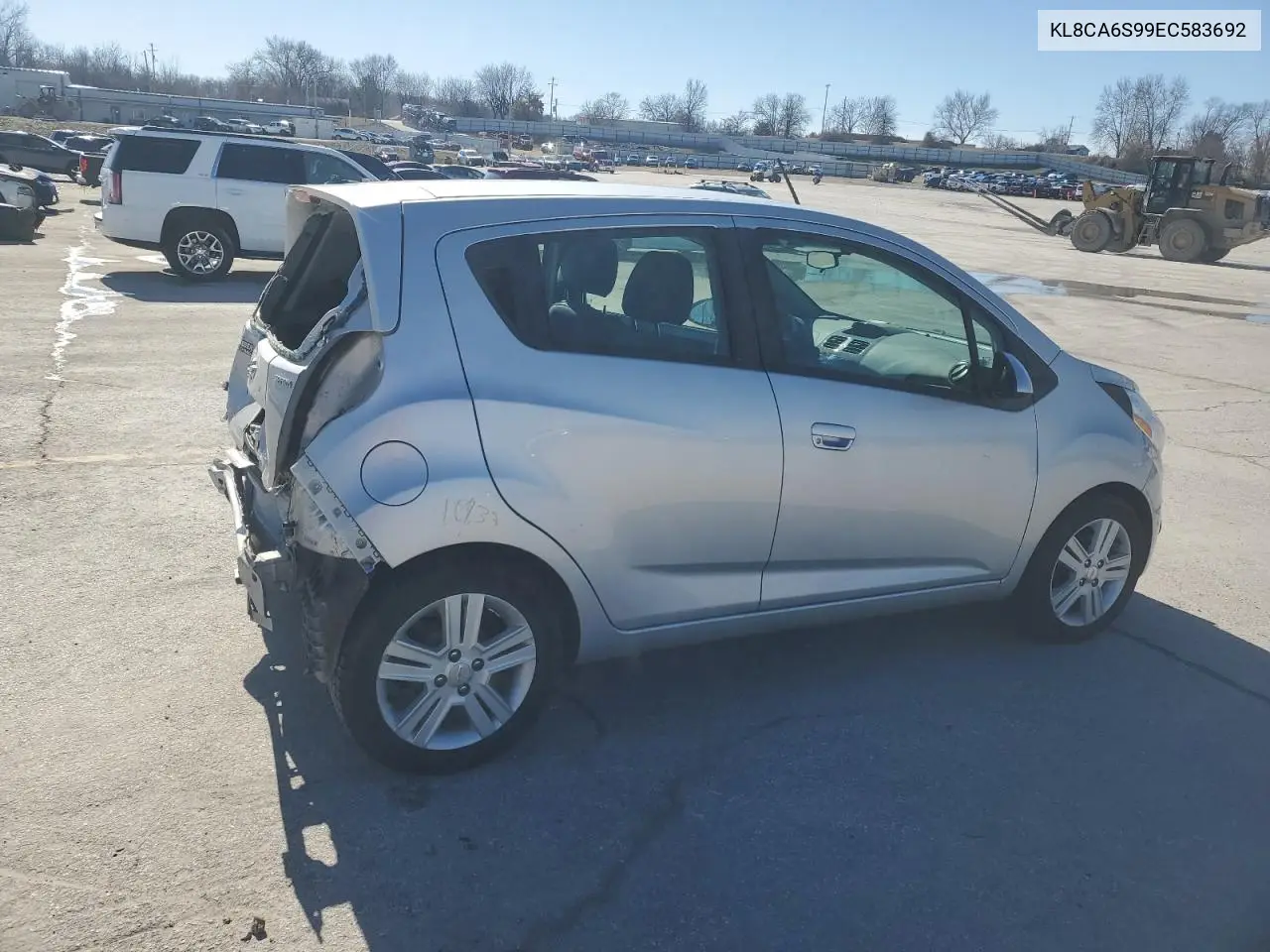 2014 Chevrolet Spark Ls VIN: KL8CA6S99EC583692 Lot: 47758285