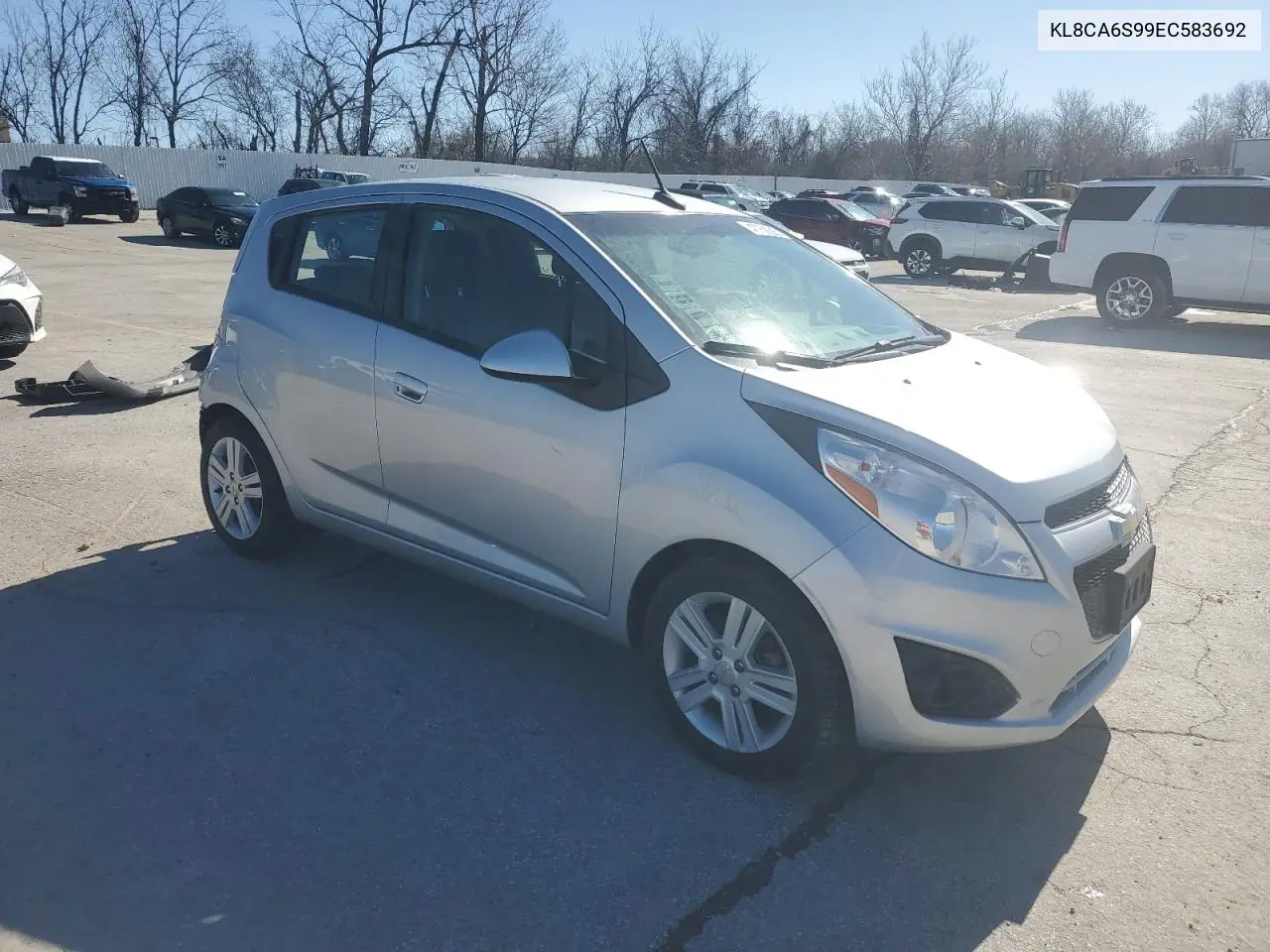 2014 Chevrolet Spark Ls VIN: KL8CA6S99EC583692 Lot: 47758285
