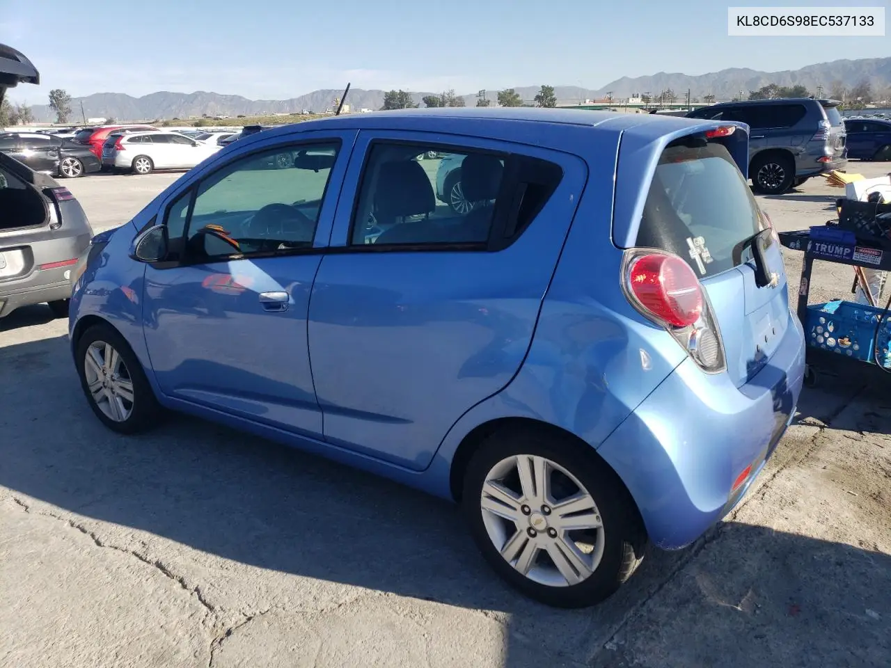 2014 Chevrolet Spark 1Lt VIN: KL8CD6S98EC537133 Lot: 48157575