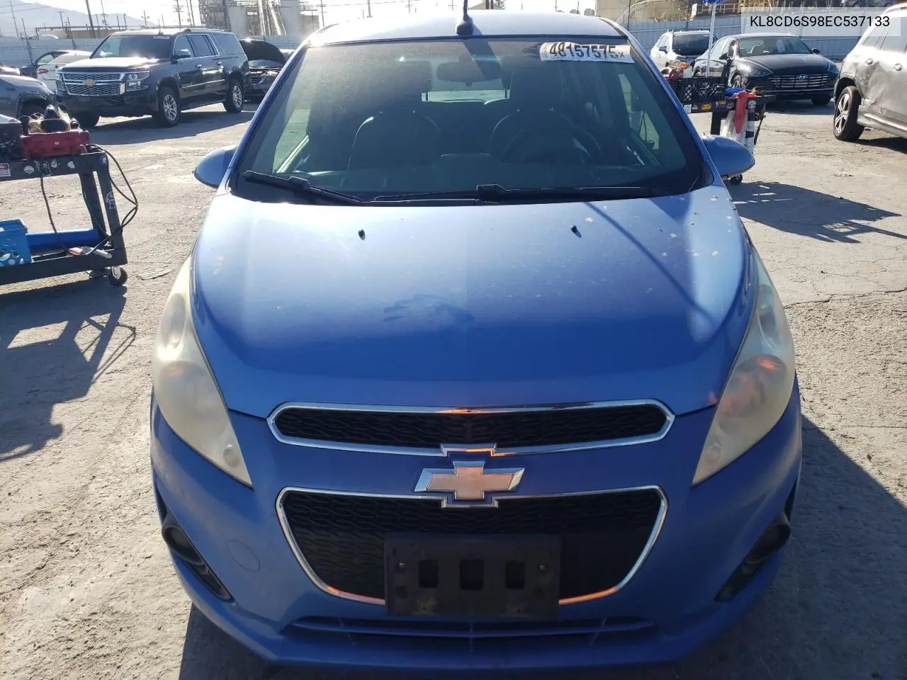 2014 Chevrolet Spark 1Lt VIN: KL8CD6S98EC537133 Lot: 48157575