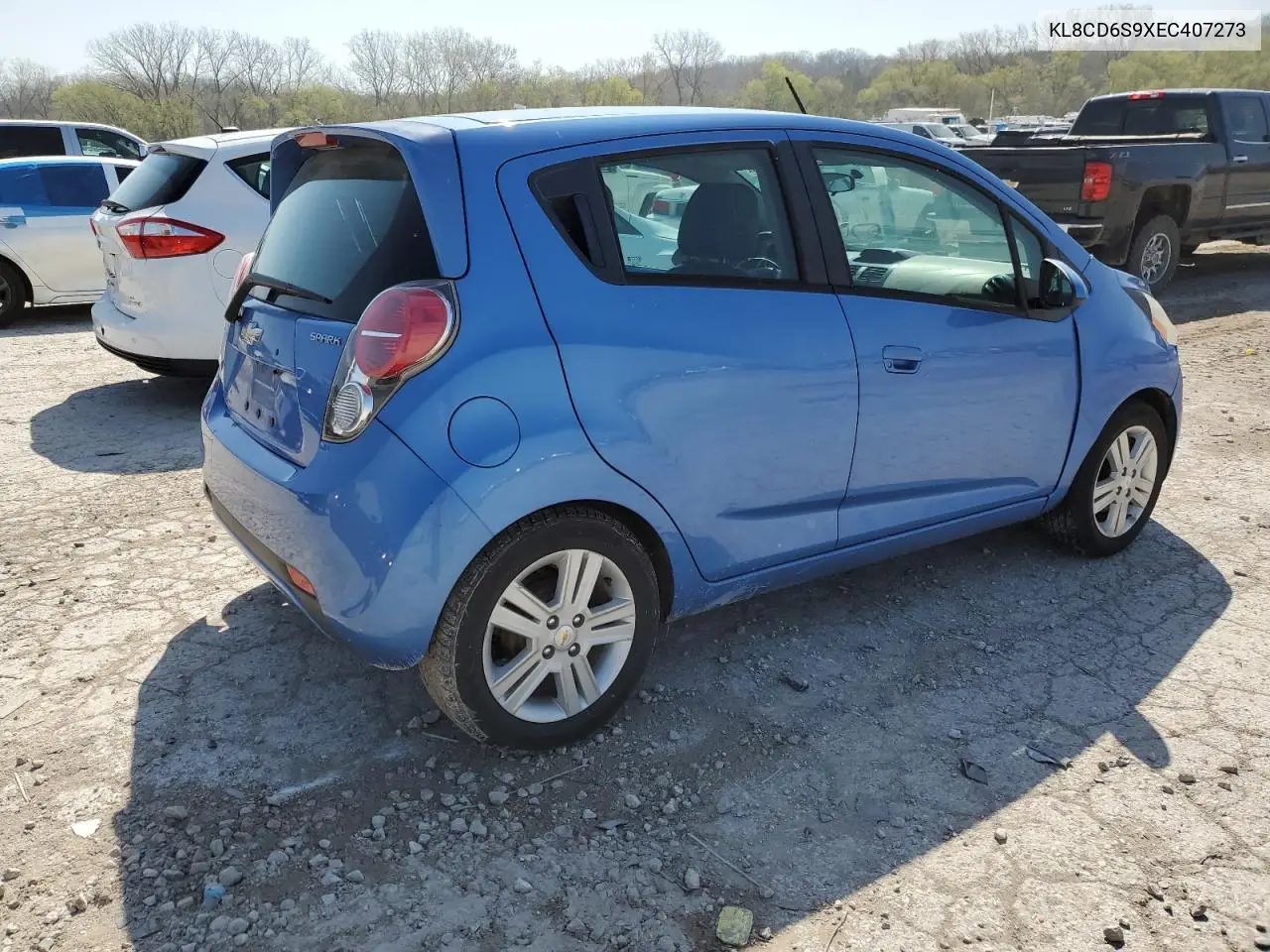 2014 Chevrolet Spark 1Lt VIN: KL8CD6S9XEC407273 Lot: 51974235