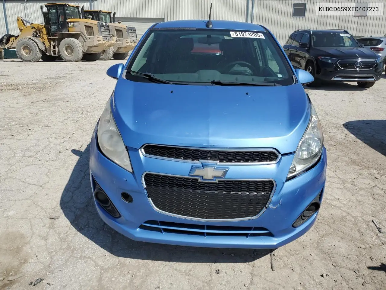 2014 Chevrolet Spark 1Lt VIN: KL8CD6S9XEC407273 Lot: 51974235