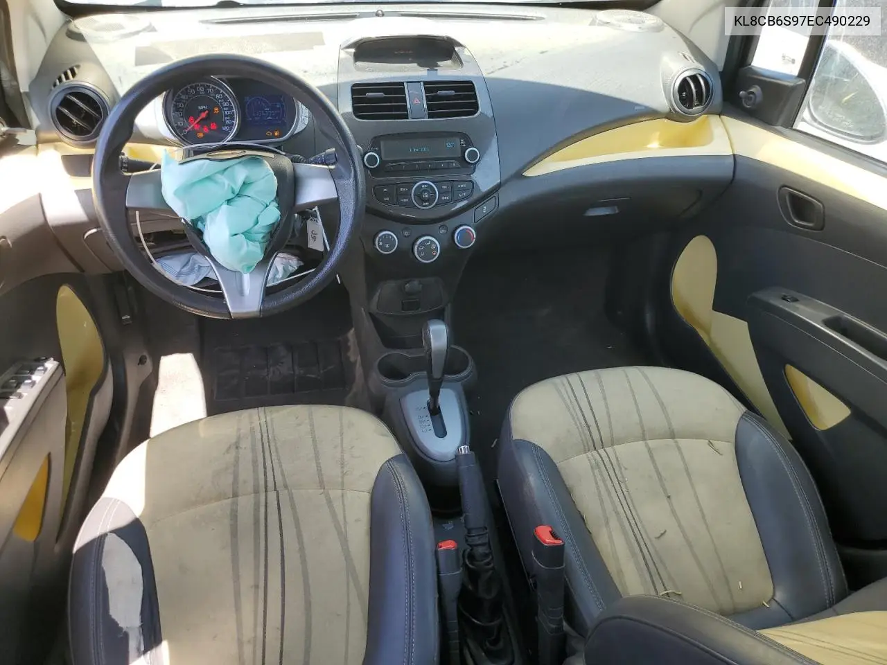2014 Chevrolet Spark Ls VIN: KL8CB6S97EC490229 Lot: 52362655