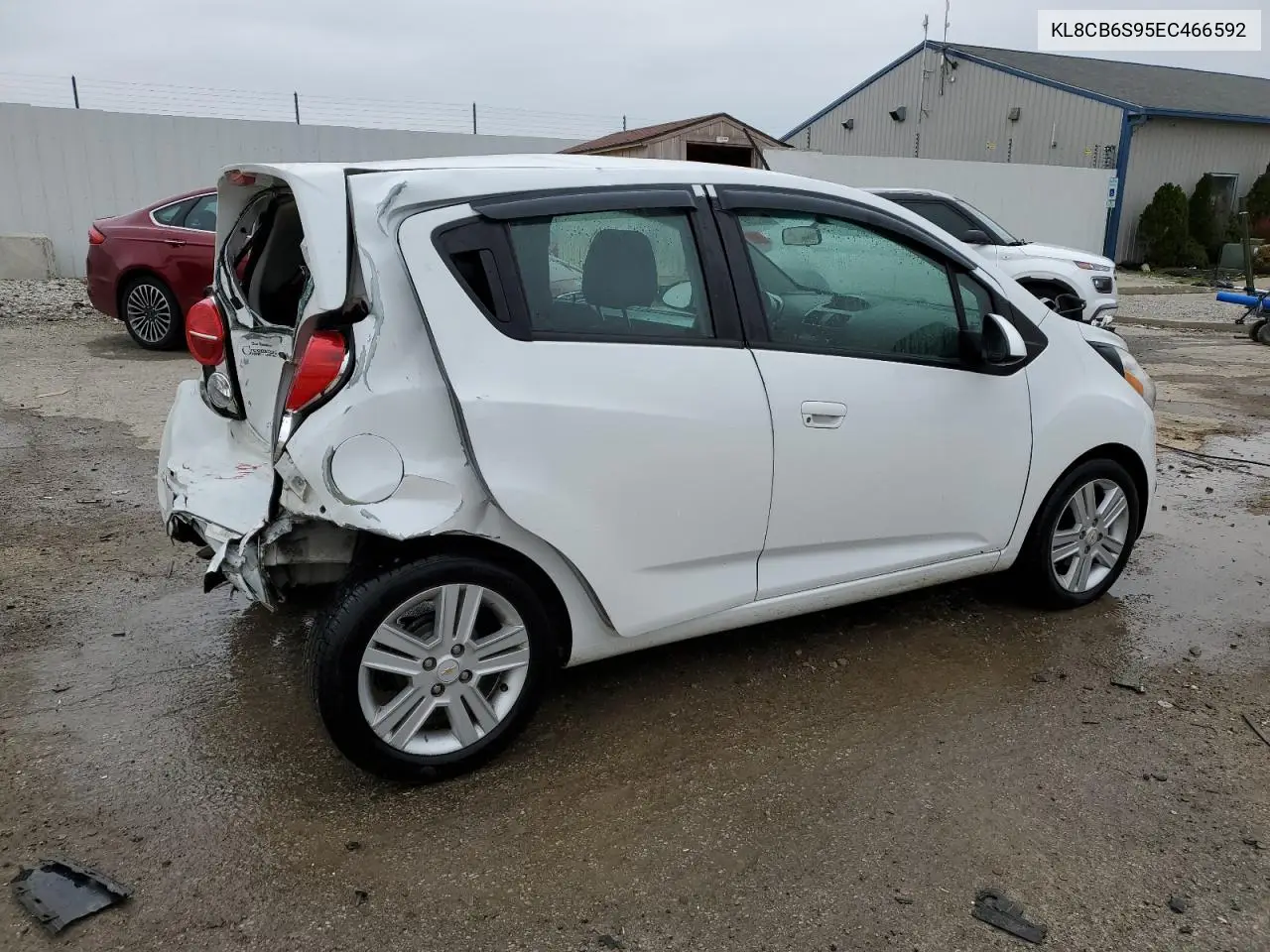 2014 Chevrolet Spark Ls VIN: KL8CB6S95EC466592 Lot: 52399105