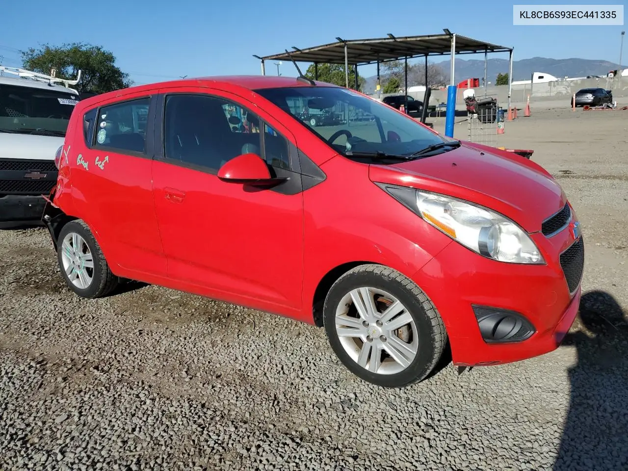 2014 Chevrolet Spark Ls VIN: KL8CB6S93EC441335 Lot: 52611495