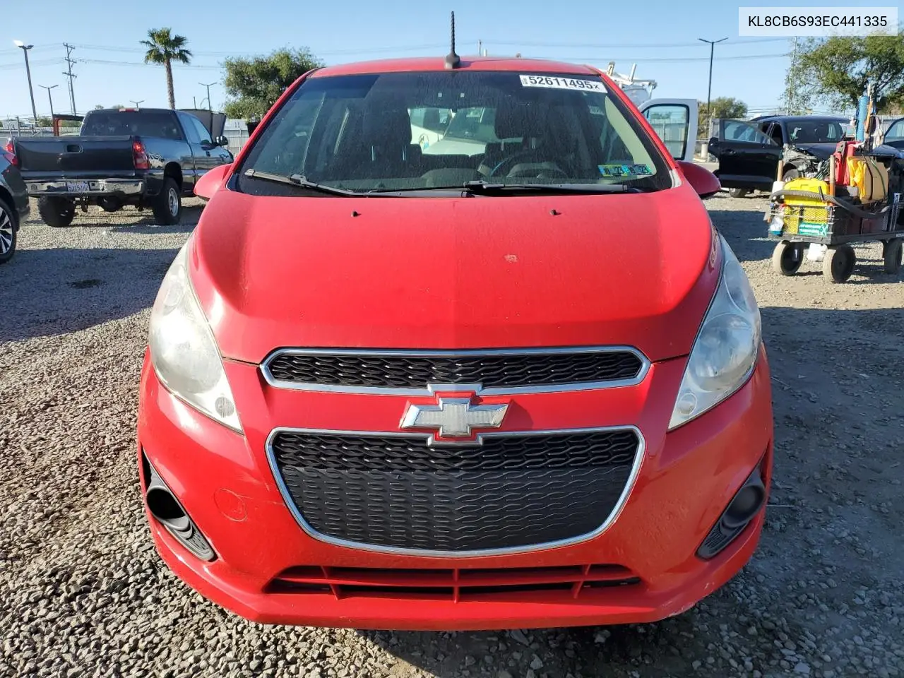 2014 Chevrolet Spark Ls VIN: KL8CB6S93EC441335 Lot: 52611495