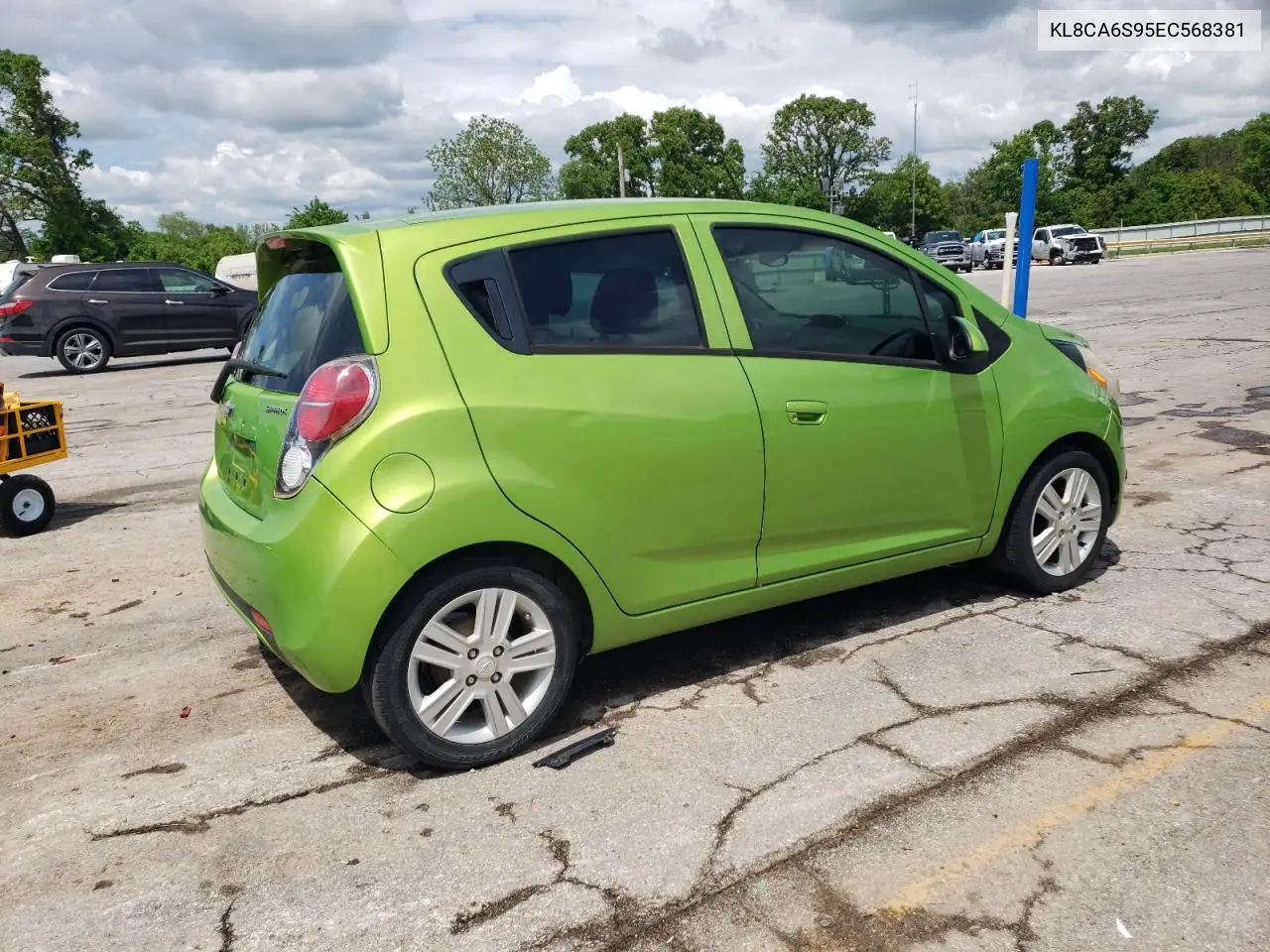 2014 Chevrolet Spark Ls VIN: KL8CA6S95EC568381 Lot: 56333645